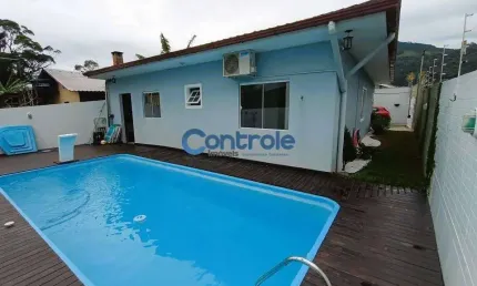 Casa com 3 quartos à venda na Rua Alfredo João Fermiano, 123, Fundos, Biguaçu por R$ 500.000
