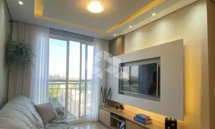 APARTAMENTO DOIS DORMITÓRIUOS COM SUÍTE MOBILIADO COM VAGA DE GARAGEM!