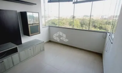 Apto dois dormitórios com suíte e vaga escriturada no bairro camaquã