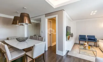 Encantador apartamento com 79,42m², 03 dorm.,suite e vaga no bairro Cristal