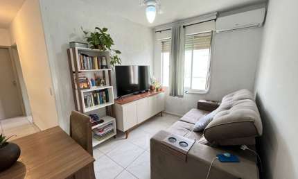 Apartamento dois dormitórios com infraestrutura e vaga de garagem
