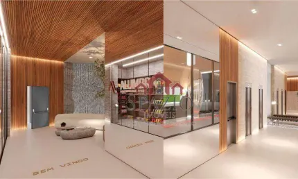 Apartamento com 1 dormitório à venda, 77 m² por R$ 1.337.135,28 - Praia Brava - Itajaí/SC
