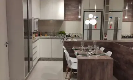 Lançamento. Apartamento com sacada e churrasqueira.
