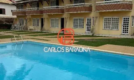 Casa frente mar em stella maris com vista para o mar condomínio com piscina