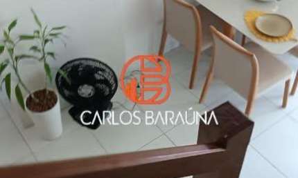 Apartamento 3/4 em condomínio com piscina e salão de festas no bairro de Stella maris