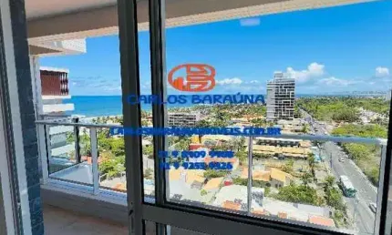 Cobertura vista mar em stella maris 3 quartos, opção de área gourmet condominio de luxo ilha de pharos
