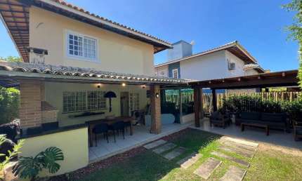 Casa de luxo mobiliada em condominio de luxo oportunidade total infra