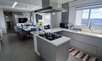 Apartamento Cond. Century Plaza Residence 107 metros a venda na Vila Homero Thon | Santo André - SP