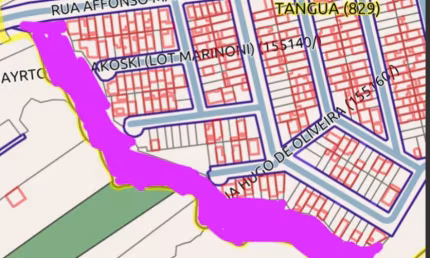 Terreno Almte Tamandaré divisa com Curitiba(Santa Felicidade)