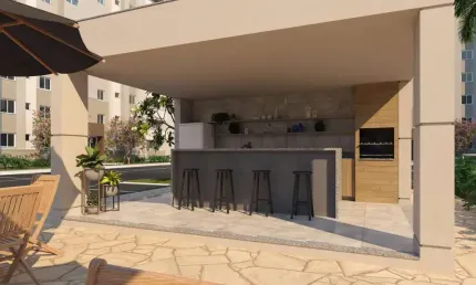 Apartamento para Venda em São Pedro da Aldeia, Nova São Pedro, 2 dormitórios, 1 banheiro, 1 vaga