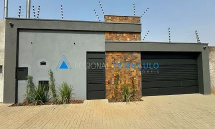 Casa à venda, 3 quartos, 1 suíte, 2 vagas, Parque das Laranjeiras II - Uberaba/MG
