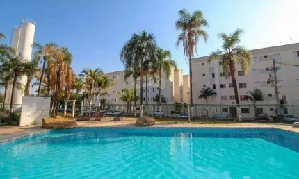 Apartamento mobiliado localizado no Parque Sicília, Bairro Vossoroca, Votorantim-SP.