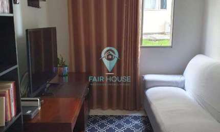 Apartamento térreo, mobiliado, condomínio Parque Sicília