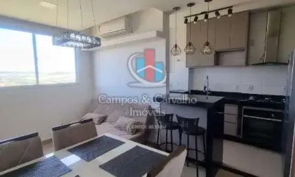 Apartamento mobiliado no Belvedere Towers – Ultimo andar, pronto para morar!