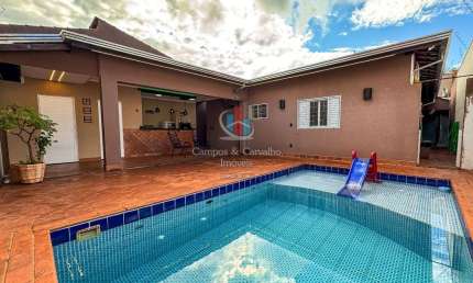 Casa Moderna a Venda no Candido Portinari com 3 Suites, Piscina, Area Gourmet Integrada e Sala de Cinema!!!