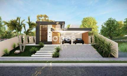 Viva com Estilo: Casa de Alto Padrão com 3 Suítes em Condomínio Fechado!