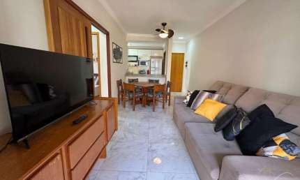 Apartamento com 02 dormitórios na Praia grande em Ubatuba.