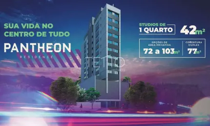 Apartamentos Studio com área privativa ou cobertura, no melhor ponto do Barro Preto, Belo Horizonte
