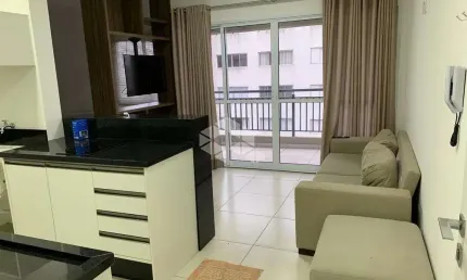 Apartamento mobiliado à venda no Edifício Articon One - 1 dormitório, 2 vagas e lazer completo em Santana