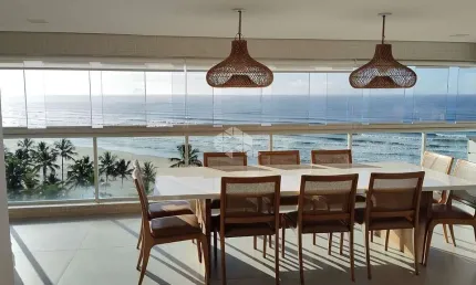 Vendo apartamento na riviera, cobertura, pé na areia com 5 dormitórios e 3 vagas