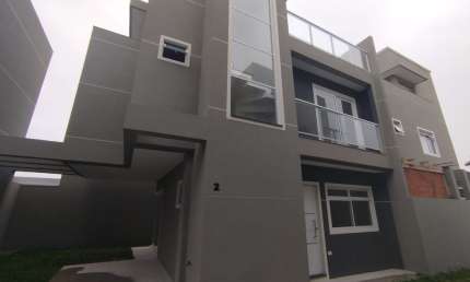 Casa em condomínio fechado com 3 quartos à venda na Rua Hugo Gusso, 291, Capão Raso, Curitiba