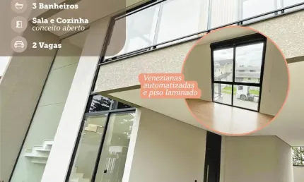 Casa com 3 quartos à venda na Lourival Belmiro Berti, 120, Cidade Jardim, São José dos Pinhais