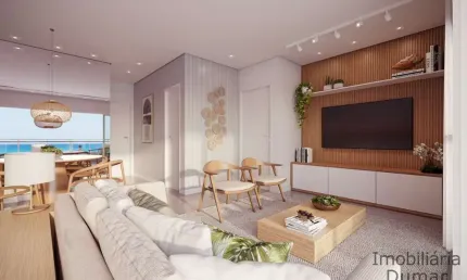 Lindo empreendimento frente mar, 2 e 3 dorms com vaga de garagem