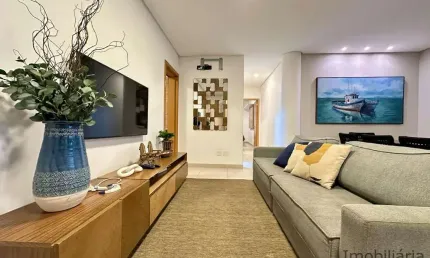 Lindo apto com 3 dorms na praia grande Ubatuba - frente mar