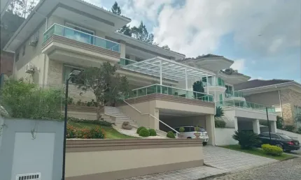Casa em Condomínio para Venda em Teresópolis, Pimenteiras, 4 dormitórios, 4 suítes, 6 banheiros, 6 vagas