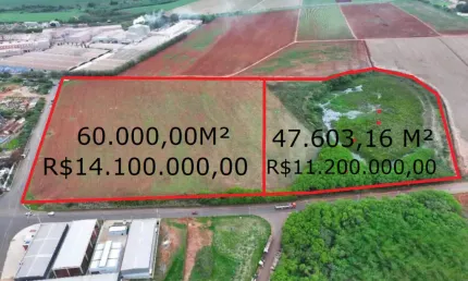 TERRENO COM 47.603,16M² NO DISTRITO INDUSTRIAL UNINORTE EM PIRACICABA