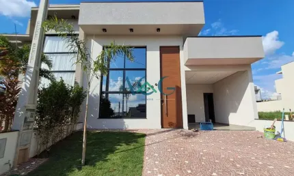 Casa em condomínio fechado com 3 quartos à venda na Guatambu, 1, São Bento, Paulínia por R$ 950.000