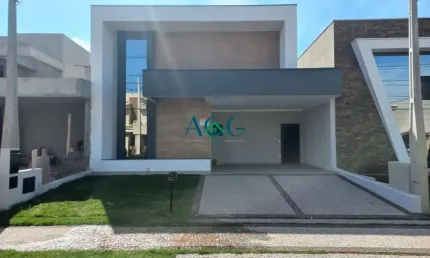 Casa em condomínio fechado com 3 quartos à venda na Dr. João Caio Silva, 290, Parque Brasil 500, Paulínia por R$ 1.484.000