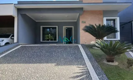Casa em condomínio fechado com 3 quartos à venda na Maria Ferrari Hoffman, 684, Residencial Real Parque Sumaré, Sumaré por R$ 905.000