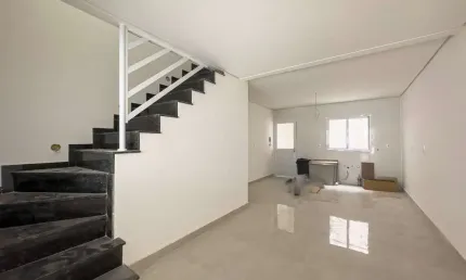 Casa em condomínio fechado com 3 quartos à venda na Rua Nicolau Dell Antônia, 37, Vila Homero Thon, Santo André, 122 m2 por R$ 599.000