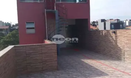 Cobertura com 2 quartos à venda na rua ouricuri, 235, parque joão ramalho, santo andré, 186 m2 por r$ 610.000