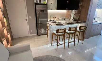 Apartamento com 2 quartos à venda na rua do salto, 50, vila alzira, santo andré, 57 m2 por r$ 525.000