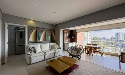 Apartamento com 3 quartos à venda na avenida das nações unidas, 1515, centro, são bernardo do campo, 127 m2 por r$ 1.377.000