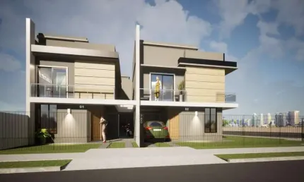 Casa / Sobrado para Venda em Curitiba, Campo Comprido, 2 dormitórios, 1 suíte, 2 banheiros, 2 vagas
