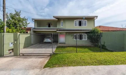 Casa / sobrado para venda em pinhais, jardim amélia, 5 dormitórios, 2 suítes, 3 banheiros, 4 vagas