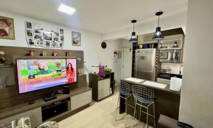 Apartamento para Venda em São José dos Pinhais, Parque da Fonte, 2 dormitórios, 1 banheiro, 1 vaga