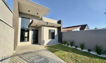 Casa para Venda em Fazenda Rio Grande, Gralha Azul, 3 dormitórios, 1 suíte, 2 banheiros, 2 vagas