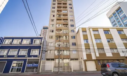 Apartamento para venda em curitiba, centro, 1 dormitório, 1 banheiro, 1 vaga