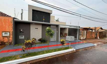 Casa à venda, Residencial Oliveira III, 3 quartos sendo uma linda suíte com closet- Próximo Av Ludio Coelho  Campo Grande, MS