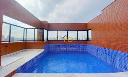 Cobertura com piscina, churrasqueira, próxima ao Colégio Arquidiocesano - Vila Mariana