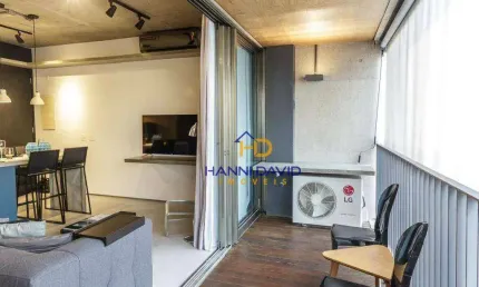 Apartamento com 1 dormitório para morar, 44 m² por r$ 5.909/mês - vila mariana - são paulo/sp