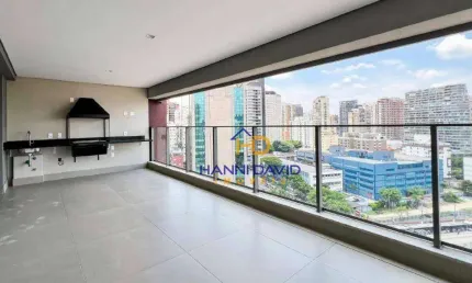 Apartamento a vende novo andar alto  na vila Olímpia Varanda Gourmet com churrasqueira  3 dormitórios 3 suítes 3 vagas lazer completo. SP