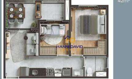 Apartamento com 1 dormitório à venda, 42 m² por R$ 538.445 - Paraíso - São Paulo/SP