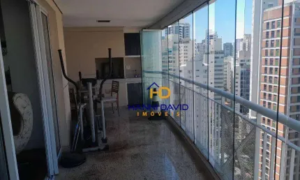 Apartamento a venda no paraíso mobiliado varanda  gourmet churrasqueira a carvão 3 dormitórios 3 suítes 3 vagas vista para ibirapuera sp.