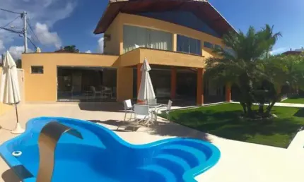 Casa em condomínio fechado com 4 quartos à venda na Rua Namorado, Miragem, Lauro de Freitas