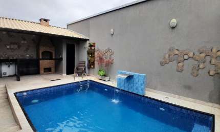 Casa em condomínio fechado com 2 quartos à venda na Avenida Professor Daijiro Matsuda, 550, Balneário Maracanã, Praia Grande